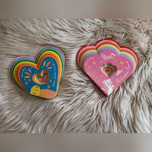 NEW 2 Heartfelt Kids Books Unicorns, Butterflies, Animals